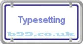 typesetting.b99.co.uk